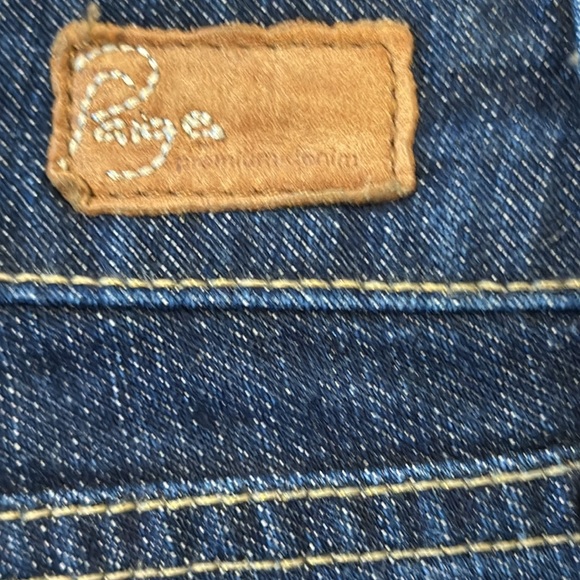 Paige premium denim blue heights mid rise jeans - Picture 7 of 9